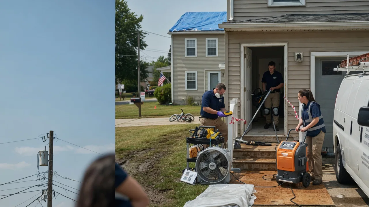Water Damage Repair in Trout Run, PA near me